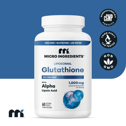 Liposomal Glutathione 1000mg with Alpha Lipoic Acid