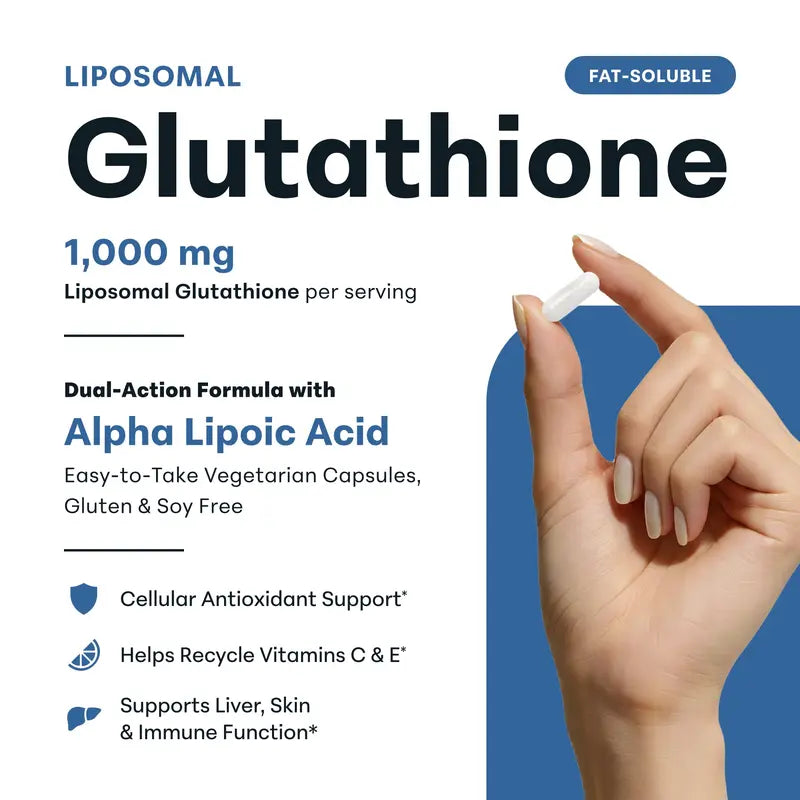 Liposomal Glutathione 1000mg with Alpha Lipoic Acid