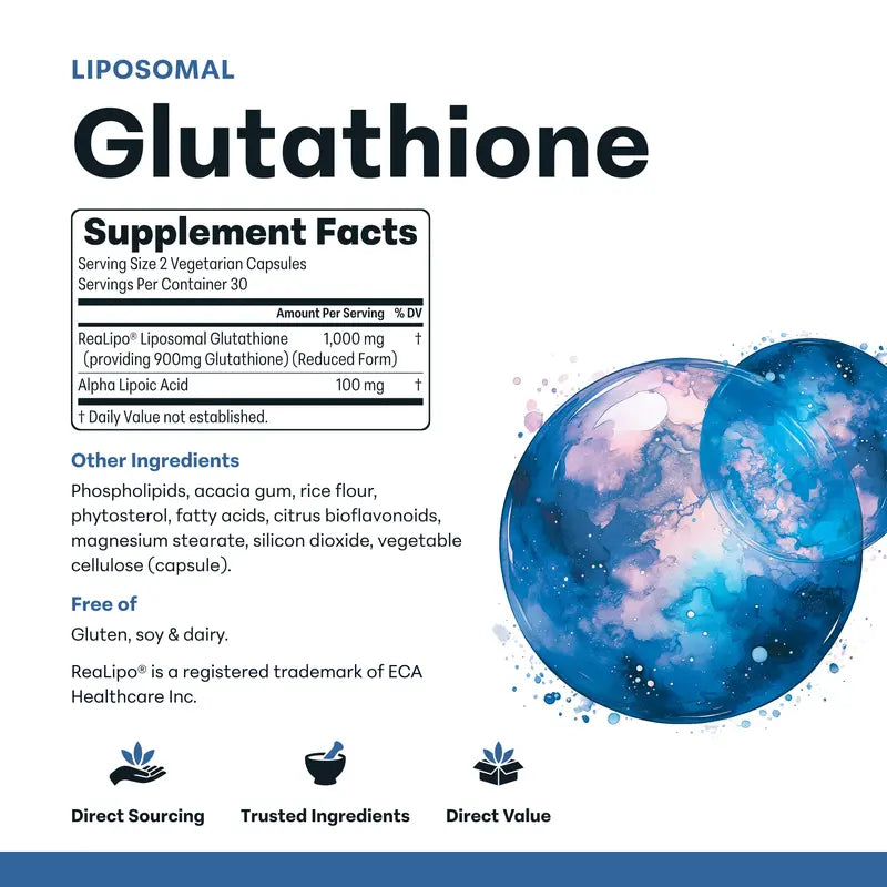 Liposomal Glutathione 1000mg with Alpha Lipoic Acid
